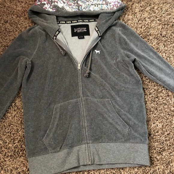 Bling Pink Hoodie size small! - Picture 4 of 4